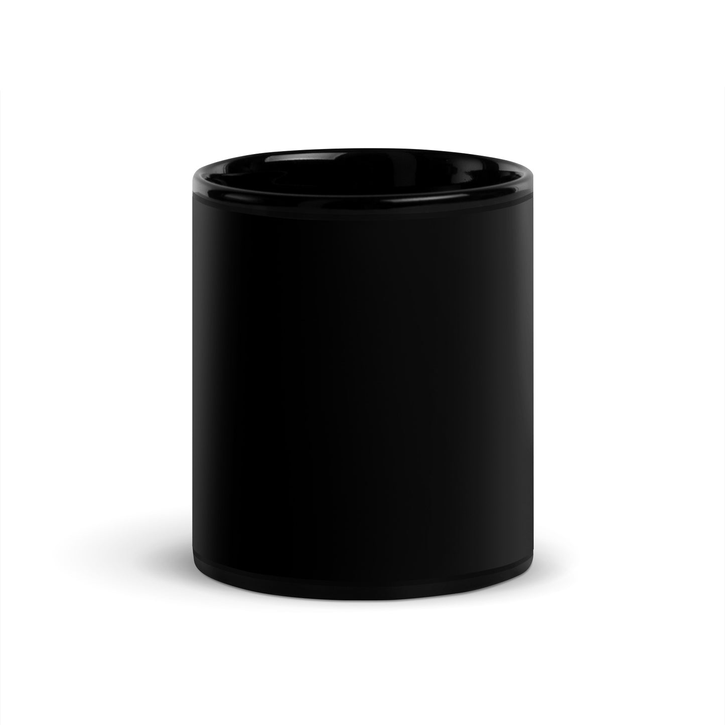 Anthromo Thumb Print Black Glossy Mug