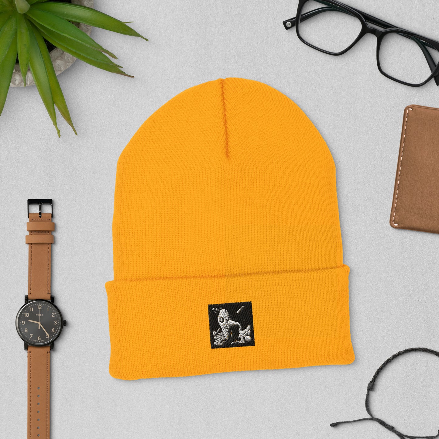 Anthromo Sombience Cuffed Beanie