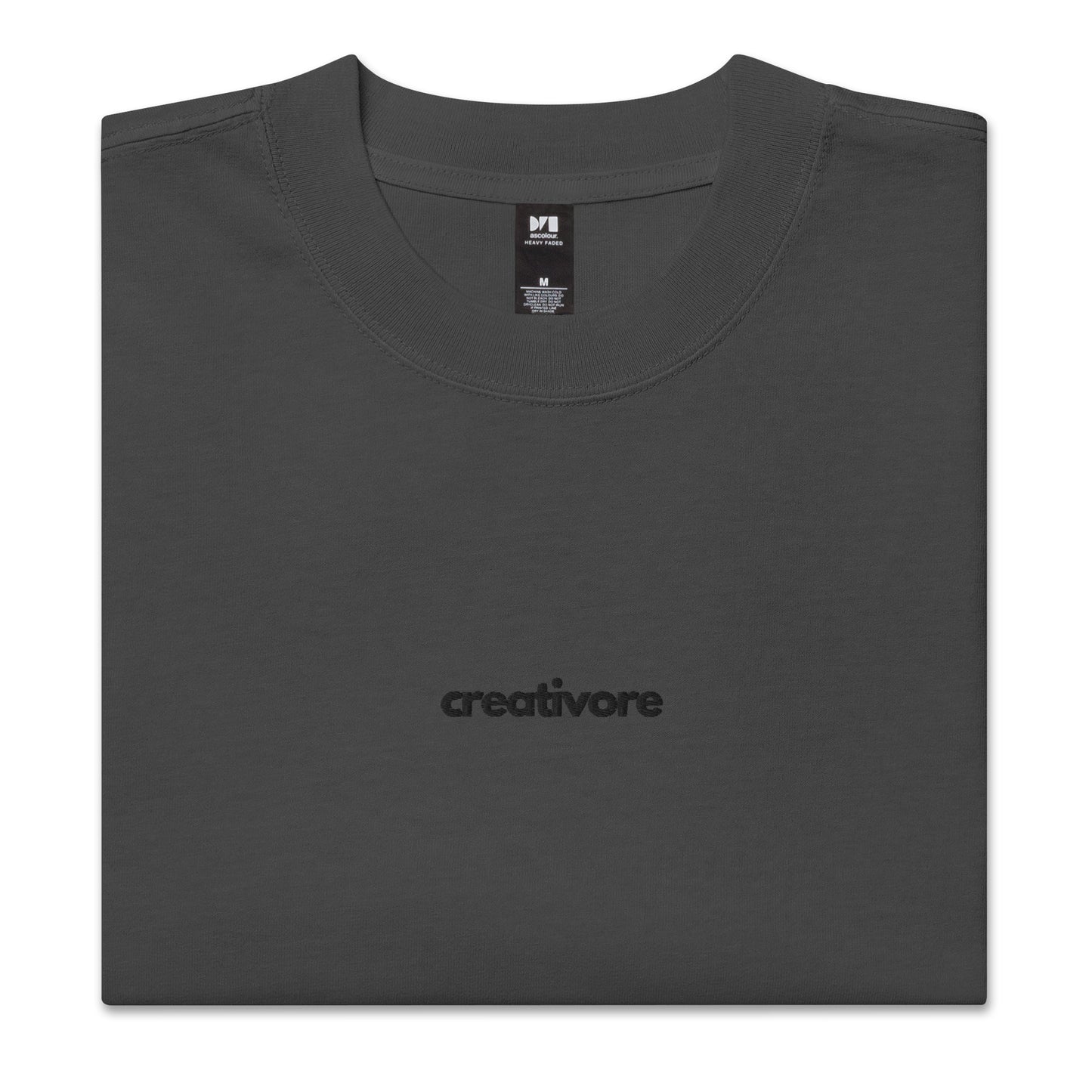 Creativore Oversized faded t-shirt