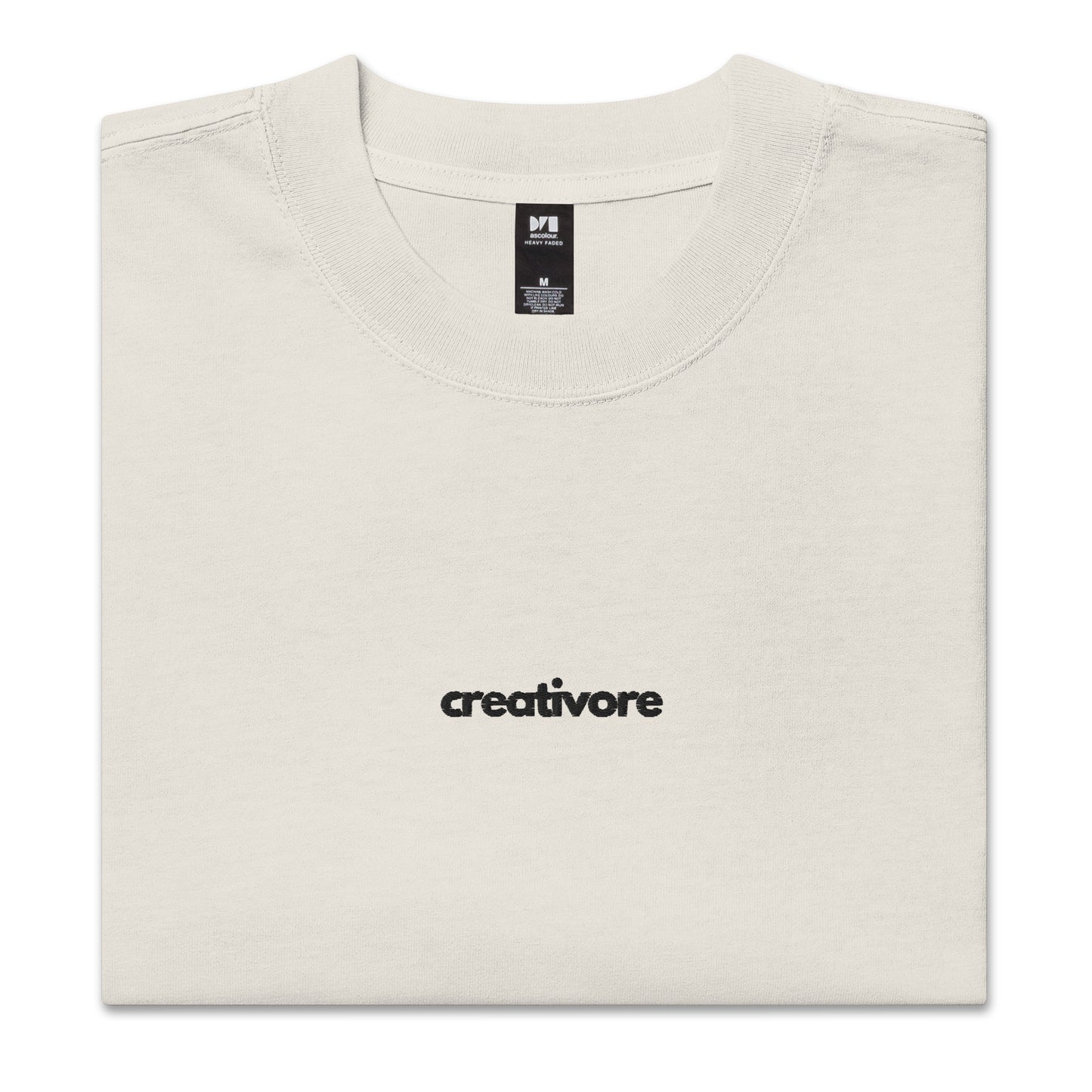 Creativore Oversized faded t-shirt