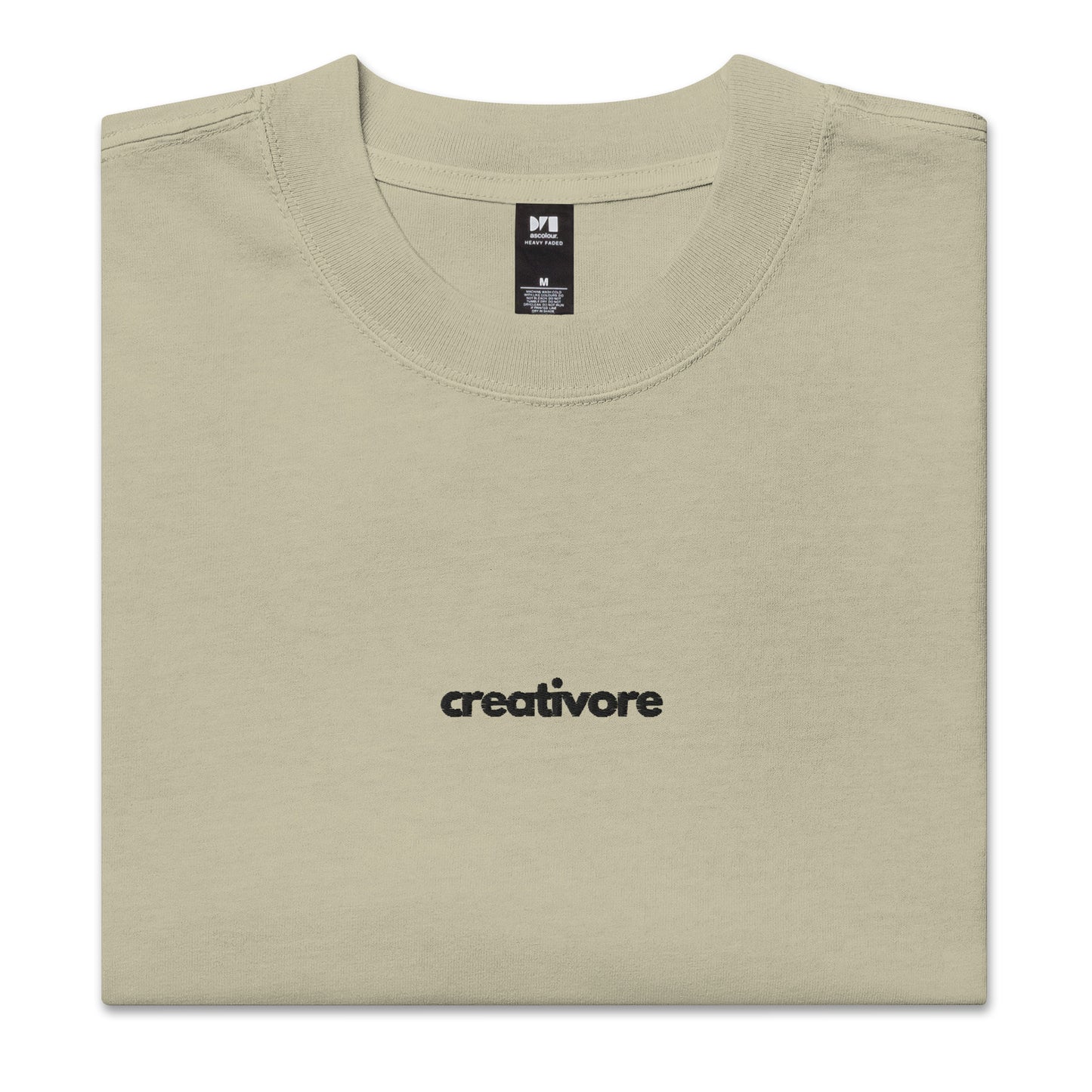 Creativore Oversized faded t-shirt