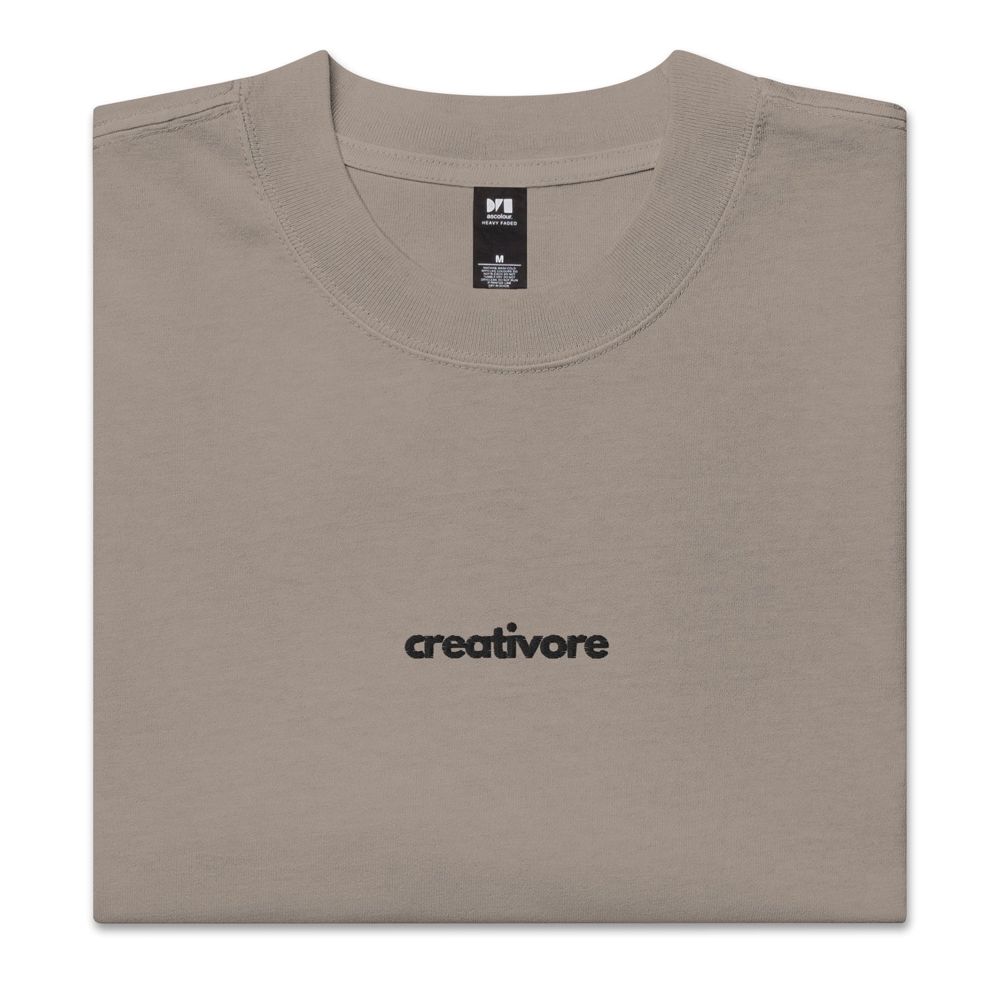 Creativore Oversized faded t-shirt