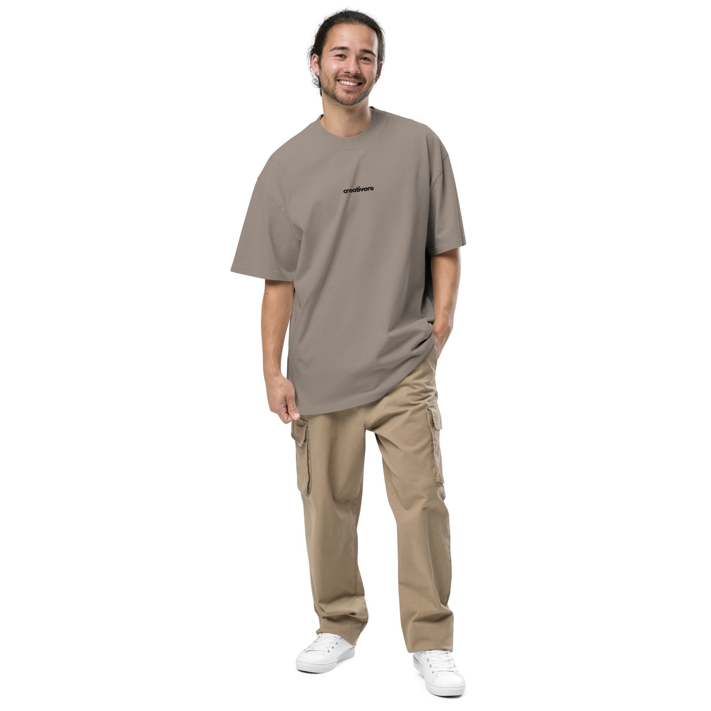 Creativore Oversized faded t-shirt
