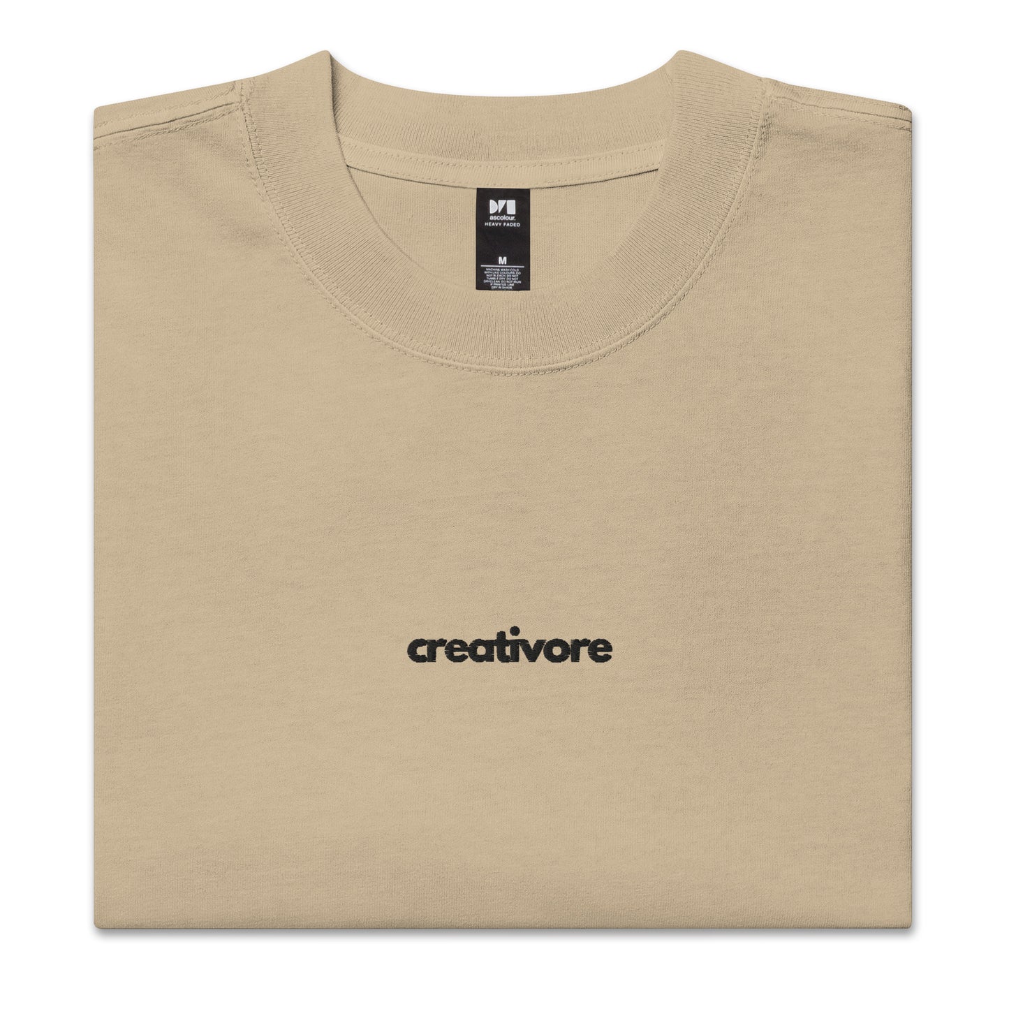 Creativore Oversized faded t-shirt
