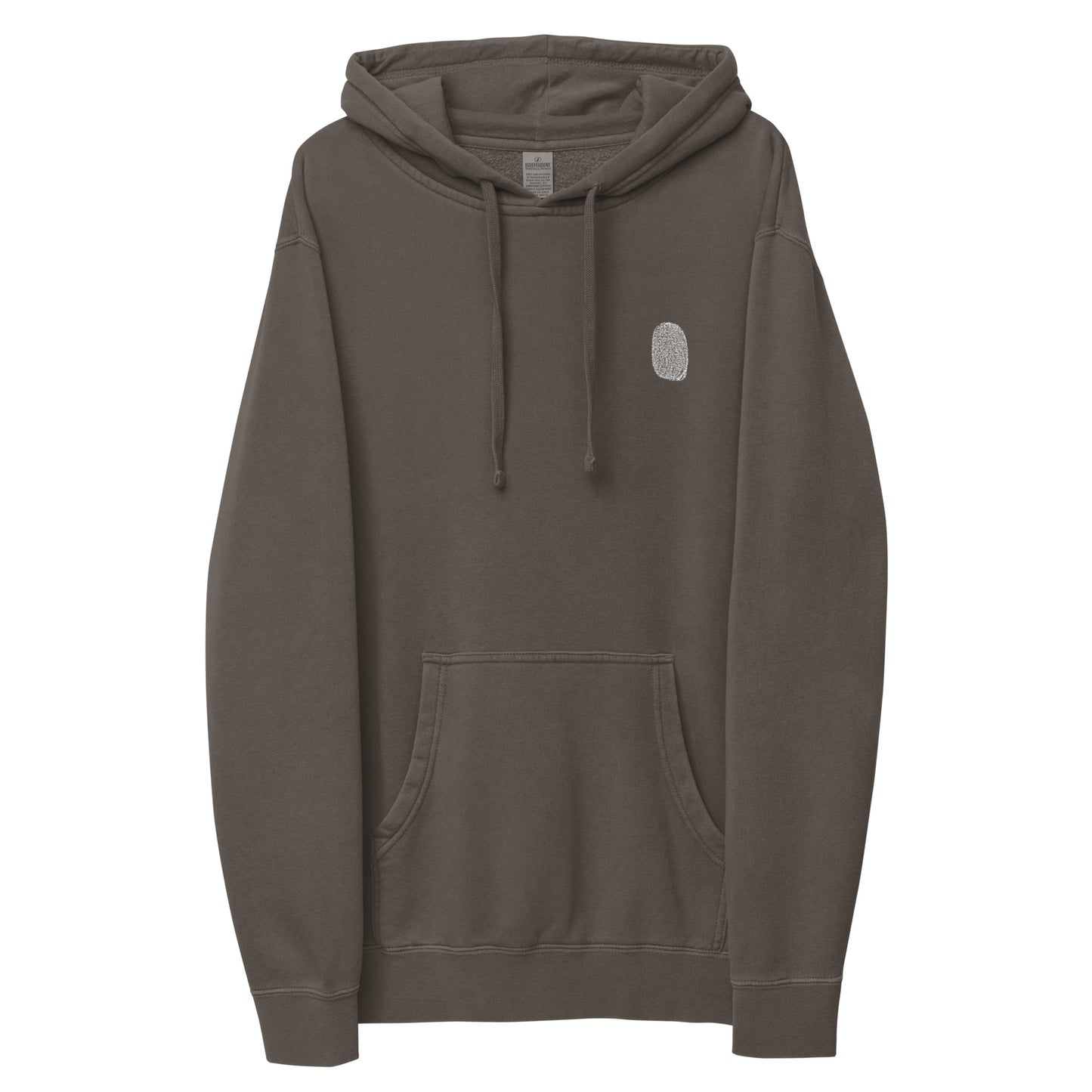 Anthromo Thumb Print Unisex pigment-dyed hoodie