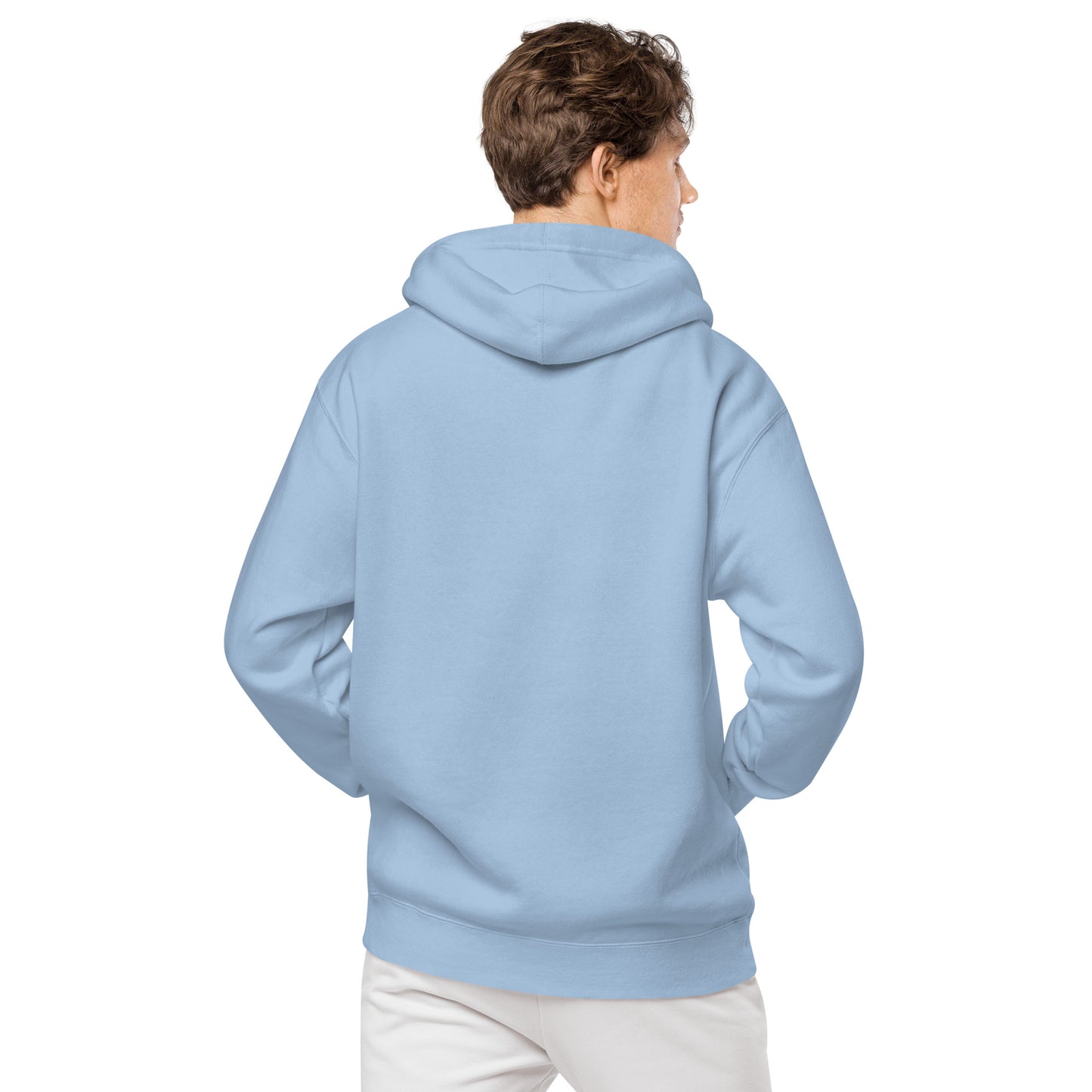 Anthromo Thumb Print Unisex pigment-dyed hoodie