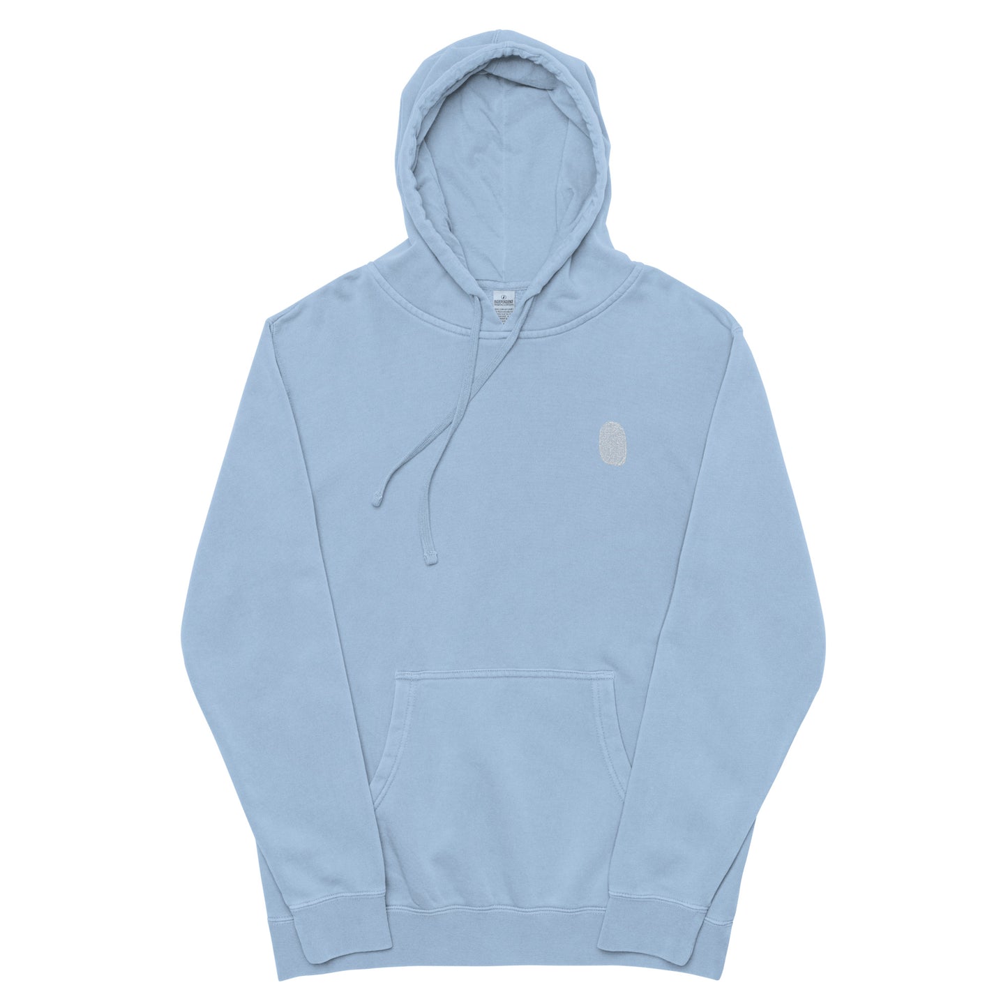 Anthromo Thumb Print Unisex pigment-dyed hoodie