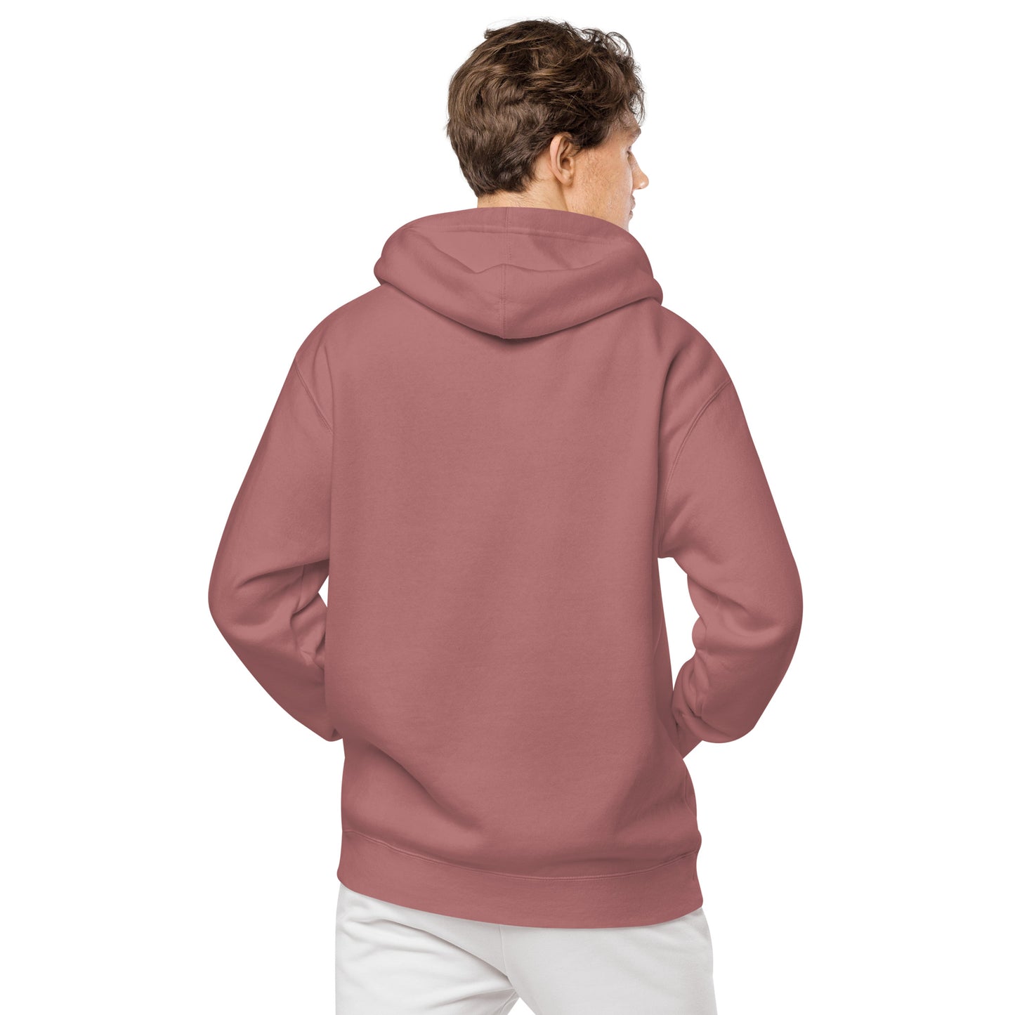 Anthromo Thumb Print Unisex pigment-dyed hoodie