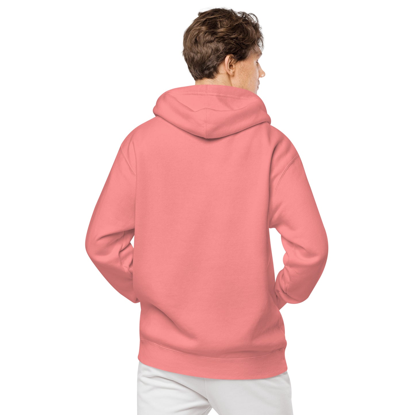 Anthromo Thumb Print Unisex pigment-dyed hoodie