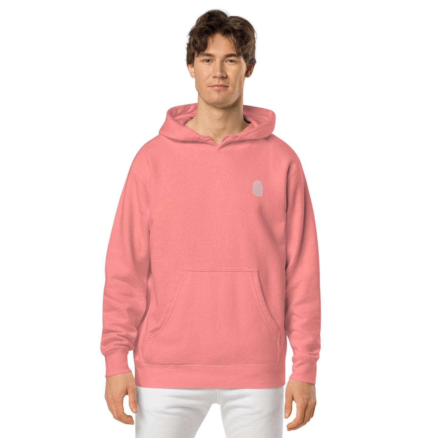 Anthromo Thumb Print Unisex pigment-dyed hoodie
