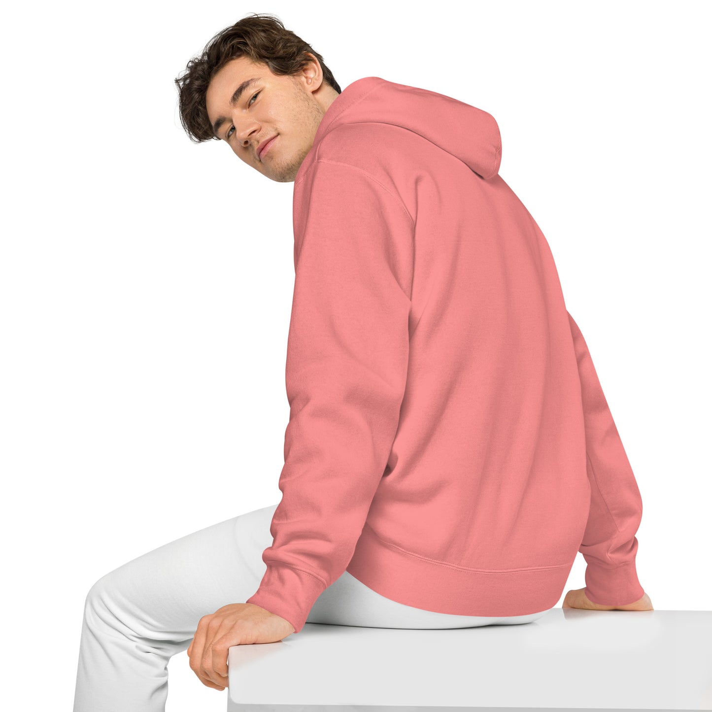 Anthromo Thumb Print Unisex pigment-dyed hoodie