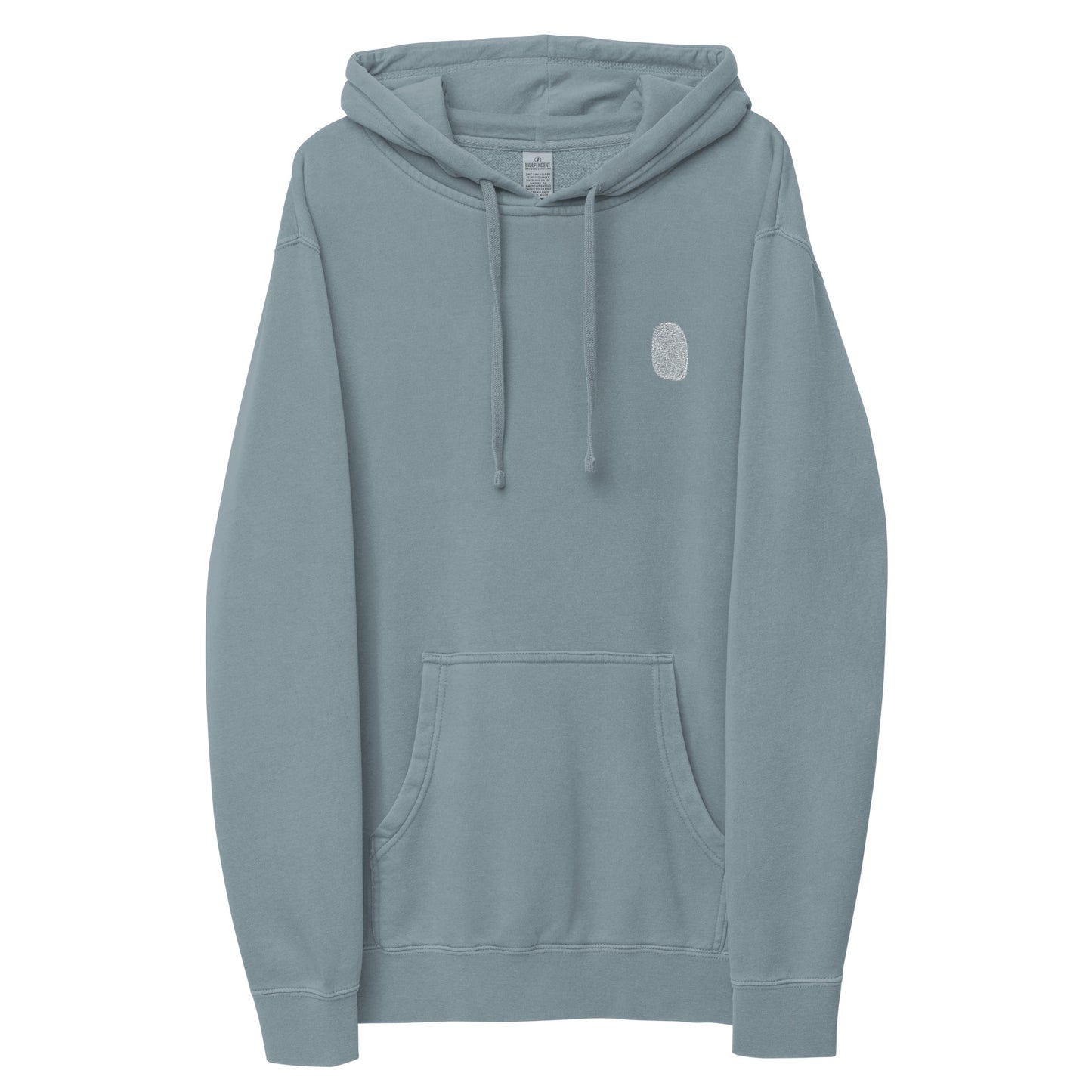 Anthromo Thumb Print Unisex pigment-dyed hoodie