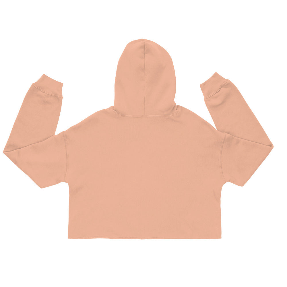 Anthromo Thumb Print Crop Hoodie