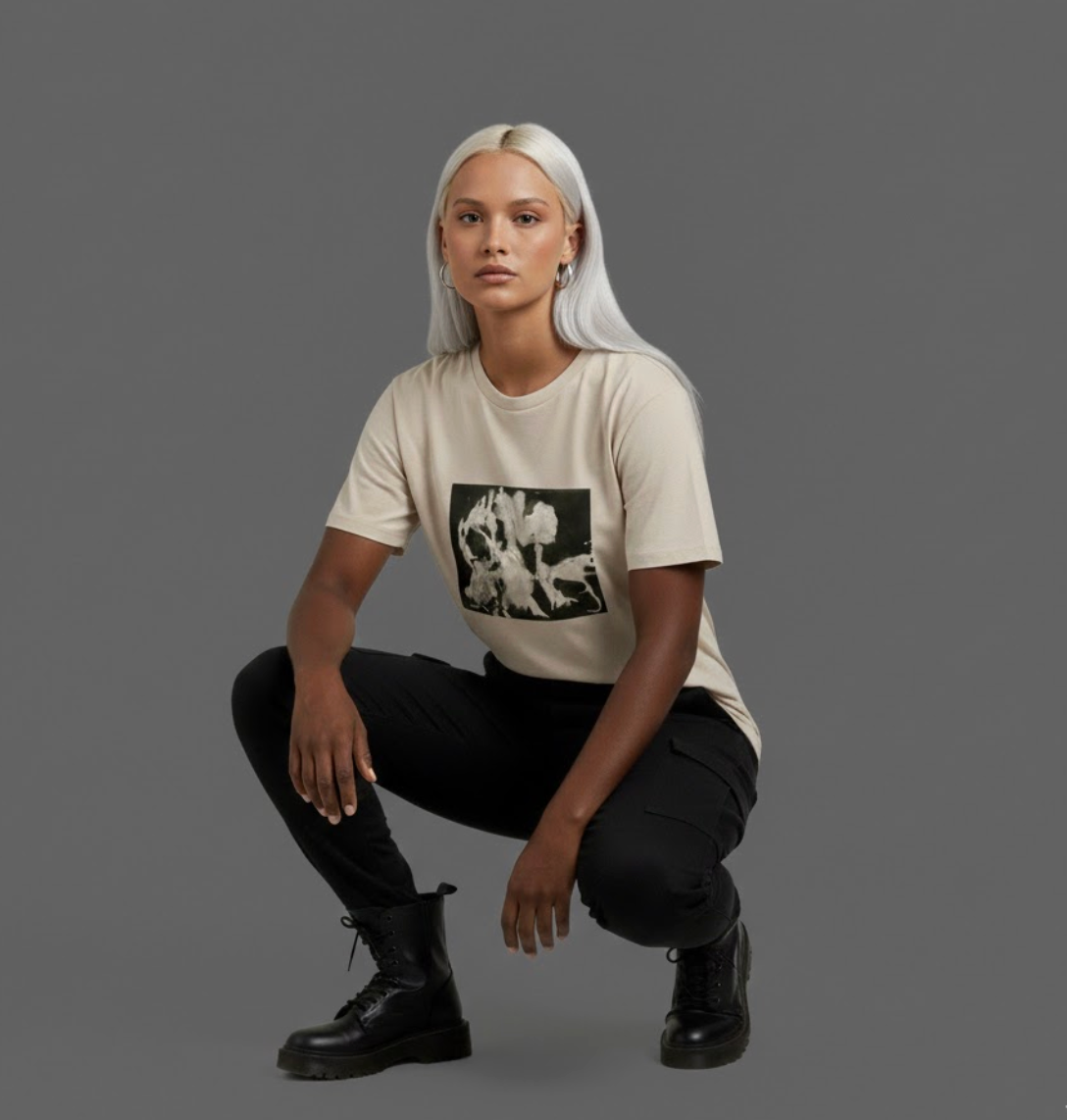 Anthromo Resist the Muse Unisex organic cotton t-shirt